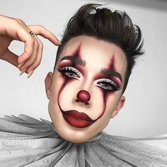 Makeup Karakter, Make Up Diy, Makeup Clown, Makeup Zombie, Halloween Makeup Clown, Halloweenský Makeup, Halloween Make-up Looks, Holloween Makeup