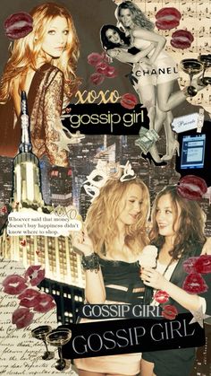 Wallpaper - Shuffles - Wallpapers - Gossip Girl You Know You Love Me Xoxo Gossip Girl, 50s Vintage Aesthetic, Gossip Girl Wallpaper, Estilo Blair Waldorf, Blair Waldorf Aesthetic, Money Doesnt Buy Happiness, Blair And Serena, Gossip Girl Aesthetic, Xoxo Gossip