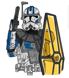 Clone Commando, Clone Force 99, Clone Wars Art, 501st Legion, Star Wars Characters Pictures