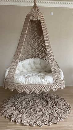 Brown Cotton Macrame Swing, Hanging Chair, Hängesessel, Swing Chair, Macrame Rocking Swing Chair, hanging chair indoor, chair hanging indoor Macrame Swing chair Perfect for any room - with a good book, a cheeky inside swing, or even next to a pool It is suitable for people of all ages. This macrame swing is a stylish and cozy addition to any room's decor! Boho macrame swing is a great product and it has versatile using places like terraces, balconies, room, garden, indoor and outdoor. Please not Hammock Indoor Chair, Homemade Hammock Chair, Hanging Chair For Bedrooms, Large Hanging Chair, Hanging Chair Accent Chairs, Hanging Furniture Indoor, Over The Bed Hammock, Hanging Chair Table, Room Hanging Chairs