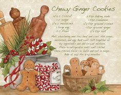 an image of a recipe for christmas cookies