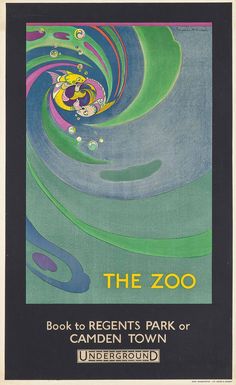 the zoo book to regent park or camden town, under ground by unknown author and artist