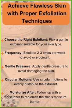 Unlock the secret to achieving flawless skin with our guide on Proper Exfoliation Techniques! Explore skincare solutions and skincare products for maintaining a flawless complexion. From skincare routines to beauty face tips, discover the best techniques for exfoliating your way to glowing skin. Say goodbye to dullness and hello to a radiant complexion with our expert advice on achieving glass skin. Elevate your skincare routine and embrace your natural beauty with proper exfoliation techniques! #flawlessskin #skincare #exfoliation #glowingskin #skincareroutine #naturalskincare Aloe Vera Benefits, Face Tips, Natural Acne Remedies, Skincare Routines, Essential Oils For Skin, Clear Complexion, Clearer Skin, Healthy Glowing Skin