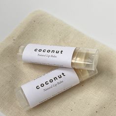 Chapstick Packaging, Coconut Oil Lip Balm, Personalized Bridal Shower Favors, Coconut Lip Balm, Personalized Lip Balm, Lip Balm Favors, Lavender Lotion, Shimmer Lip Gloss, Lip Balm Gift