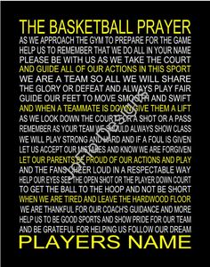 the basketball player poem on a black background with yellow and green text that reads, players name