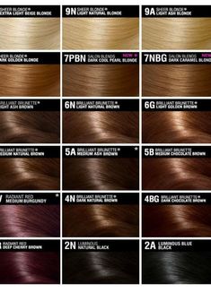 Brown Hair Chart, Blonde Color Chart, Light Ash Brown Hair Color, Blonde Hair Color Chart, Hair Chart, Clairol Natural, Color Correction Hair