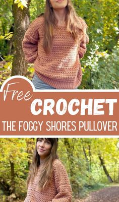 the crochet the foggy shores pullover free pattern