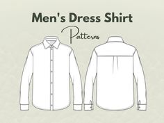 men's dress shirt pattern