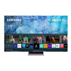 the samsung smart tv is shown in this image