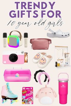 Discover the hottest trends in gifting for 10-year-old girls! This gift guide features a variety of trendy items that capture their imagination and bring smiles all around. Christmas Gifts For Girls 9-10, Christmas Gifts For 10 Year Girl, Gift Ideas For 10 Year Girl, Birthday Gifts For Girls 10-12, Toys For 10 Year Girl, Gifts For 10 Year Girl, Dreams Aesthetic, 2024 Holidays, 5 Below