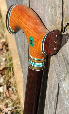 Malaysian Blackwood Ebony - Osage Orange - Jeff Roberts Canefitter (from the Mark Dwyer Collection) Walking Staff, Mermaid Figurine, Walking Canes, Walking Stick, Walking Sticks