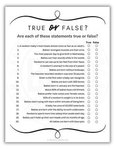 the true or false question is shown in black and white