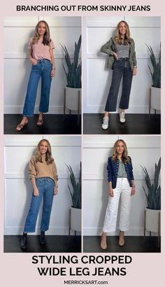 Wide Leg, Denim Outfits