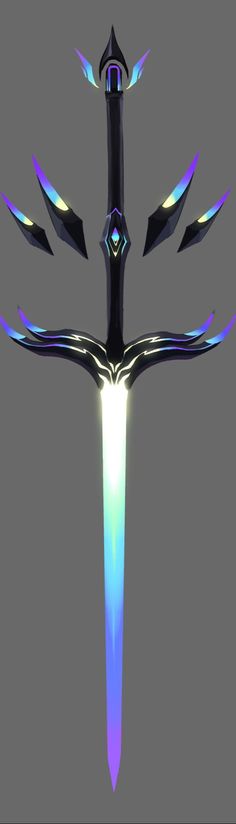 Weaponsmith Character Design, Fancy Fantasy Swords, Fantasy Greatsword, Big Swords Fantasy, Magical Longsword, Fantasy Longsword Designs, Fantasy Blade, Types Of Swords, Super Powers Art