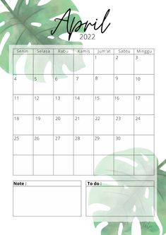 the march 2012 calendar with tropical leaves