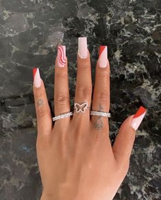 Valentines Day Nails With Initials, Nails With Initials, Shiny Nails Designs, Purple Ombre Nails, Nail Aesthetic, Vday Nails, Valentines Day Nails, Nail Time, Nail Designs Valentines