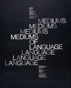 a black and white poster with the words mediums, mediums, mediums