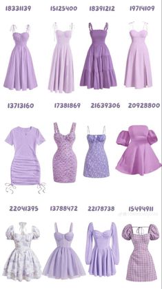 Purple Summer Dress Outfit, Dresses Shein Outfits, Purple Dress Outfit Ideas, Shein Outfit Ideas Summer, Purple Clothes Aesthetic, Purple Outfit Aesthetic, Shein Codes, Cute Dress Outfits, Modest Dresses Casual