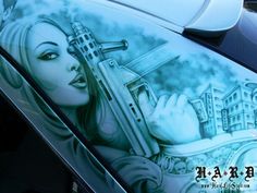 Lowrider Murals, Lowrider Graphics, Chicano Style, Tank Art