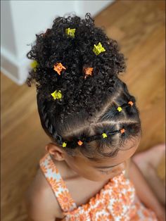 Ponytail Hairstyles For Kids, Simple Cute Hairstyles, Mixed Girl Hairstyles, Kid Hairstyles