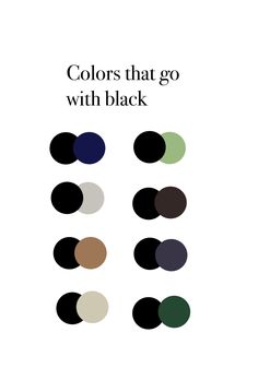 Fabric Pallete, Color Matching Clothes, Wardrobe Color Guide, Color Knowledge, Guys Fashion Casual, Guys Fashion, Black Color Palette, Colour Combinations Fashion, Color Combos Outfit