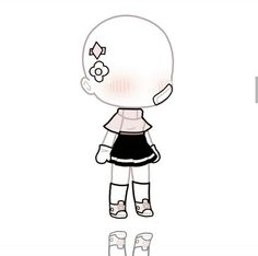 Creepy People, Gacha Clothes, Middle School Outfits, Chibi Sketch, Gacha Outfit, Clothing Sketches, Gacha Outfits, Club Outfit Ideas, Best Investment