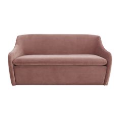 an image of a pink couch on a white background