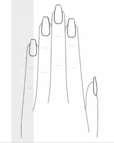 Drawing Nails Art, Gravity Falls Nails, Nails Drawing, Draw Nails, Square Drawing, Long Almond Nails