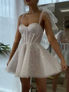 Homecoming Dresses Sparkly, Tulle Homecoming Dress, Sleeveless Skirt, Tulle Sleeves, Short Party Dress, A Line Shorts, Short Homecoming Dress, Ideas Party, Party Outfits