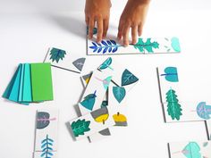 DIY NATURE DOMINO GAME | Ocean Art Projects, Diy Nature, Domino Set, Domino Games, Summer Crafts For Kids, Color Lab