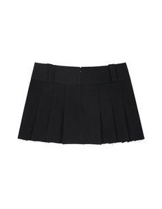 - Pleated mini skirt with side KIMZISU logo tape details- Raw edge details- Front chain ornament- Low rise- Back concealed-zip & hook closing- Stretchy fabric- Lining Made in Korea COMPOSITION- BODY 1 : POLYESTER 72%, RAYON 17%, POLYURETHANE 11%- LINING : POLYESTER 100% SIZE SPEC The model wears size S.Model sizesHeight 176cm / Bust 32" / waist 24" / Hip 35"Regular fit LENGTH WAIST HIP S 30.5 36.5 48 M 31 39 50.5 L 32.5 41.5 53 CARE- Dry clean (Check the care instructions.) Star Clothing, Black Pleated Skirt, Badass Style, Black Mini Skirt, Cute Skirts, Pleated Mini Skirt, Dream Clothes, Black Skirt, Raw Edge