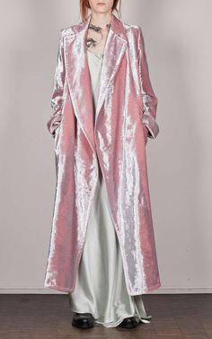 Ann Demeulemeester Belted Wool-Blend Coat Damir Doma, Pink Fashion, Moda Operandi, Syrup, Beautiful Outfits, Fashion Inspo Outfits