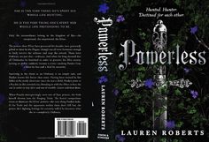 Powerless Book Cover, Full Book Covers For Mini Books, Book Jar, Powerless Book, Powerless Lauren Roberts