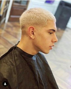 Mens Hairstyles Buzzcut, Buzz Blonde Hair Men, Blonde Hair Buzzcut Men, Men Short Blonde Hair, Number 5 Buzzcut, Bleached Mens Hair, Ice Cream Haircut Men