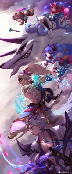 ♥『League of Legends』♥ - Spirit Blossom 2020 by  画画的大成 Ahri League Of Legends Wallpapers, League Of Legends Music, Yone League Of Legends, Irelia League Of Legends, Nami League Of Legends, League Of Legends Anime, Katarina League Of Legends, Legend Of Legends