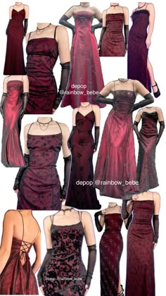 shop 50+ vintage whimsygoth whimsigoth gothic prom dresses on depop @rainbow_bebe #prom #promdresses #promdresseslong #goth #reddresses #gothgirl #grunge #gothgrunge #vintagedress #gothic #formaldresses #90s #fashion #homecoming #gown Cute Event Dresses, Vintage Homecoming Dresses Aesthetic, 90s Fashion Prom Dresses, Whimsigoth Hoco Dress, Prom Dresses Whimsigoth, Grunge Dresses 90s, Whimsigoth Homecoming Dress, Vintage Prom Dress Aesthetic, Semi Formal Alternative Outfits