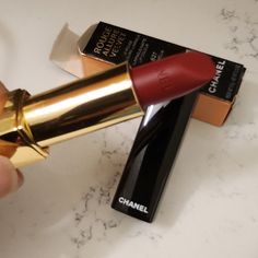 Rouge Allure Velvet Le Rouge Velours Lumineux Luminous Matte Lip Colour 627 Rouge Feu Light Lipstick, Chanel Cosmetics, Lip Color Lipstick, Chanel Lipstick, Lipstick Brands, Liquid Lip Color, Matte Lip Color, Chanel Makeup, Tinted Lip Balm