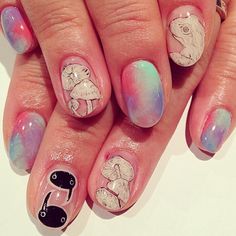 Disco Nails, Mushroom Frog, Nail Art Images, Frog Art, Design Nails, Art Nails, I Have A Crush