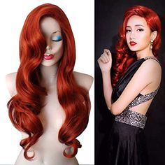 PRICES MAY VARY. Material: 100% Heat Resistant Synthetic Fiber Wigs Function: It can be used for Halloween, daily use, theme party, cosplay, or any other occasion package:1 wig+ 1 cap Adjustable Size: The maximum circumference approx 17~20inch/43~52cm(exist 1~2cm normal error), the size of wig cap is adjustable, which can fit different head size Hair Copper Red, Ariel Wig, Wavy Pixie Cut, Copper Red Hair, Drag Wigs, Celebrity Wigs, Red Wig, Red Hair Woman, Wig Party