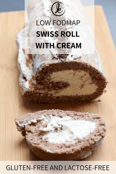 a loaf of cake sitting on top of a wooden cutting board