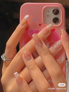 Asian Nails, Soft Nails, Kawaii Nails, Minimalist Nails, Dream Nails, Fire Nails, Pretty Acrylic Nails, Chic Nails, Short Acrylic Nails