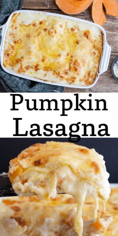 pumpkin lasagna is an easy and delicious side dish