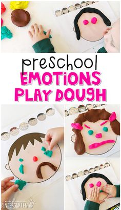 Preschool Emotions, Activities Kindergarten