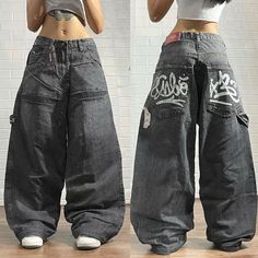 Jeans Female, Style Wide Leg Pants, High Waist Wide Leg Jeans, Gorgeous Prom Dresses, High Waist Wide Leg Pants, Wide Trousers, 90s Streetwear, Dream Clothes, Baggy Jeans