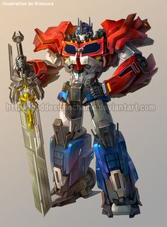 sukkazii: “TFP 3 Optimus primeby GoddessMechanic” Robert Mcginnis, Transformers Cybertron, Transformers Universe, Transformers Design, Transformers Funny