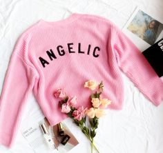 Woman Cute Pink Knitted Cardigan Angel Embroidery Loose V-Neck Autumn Sweater Female Lolita Style Y2K Out Wear Clothes Notice:Please Make Clear the Size of the clothes if it suitable before Make Orders. S bust:104 CM ,shoulder:57 CM, length 48 CM , sleeve:44 CM M bust:108 CM , shoulder:59 CM, length:49 CM , sleeve:45 CM L bust:112 CM ,shoulder:60 CM, length: 50 CM , sleeve:46 CMThis size chart is for the angel pink cardigan as following: New Years Eve Outfits Women, Kawaii Fairycore, Crop Tops Y2k, Angel Embroidery, Streetwear Long Sleeve, Autumn Sweater, Knit Sweater Coat, Aesthetic Streetwear, Loose Knit Sweaters