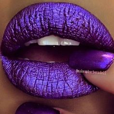 Matte Make Up, Drag Make-up, Purple Lips, Purple Lipstick, Purple Reign, Hot Lips, Purple Love, All Things Purple