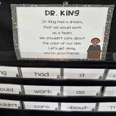 dr king worksheets for students to practice their reading and writing skills in the classroom