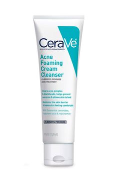 Acne Foaming Cream Cleanser, Acne Routine, Pimple Cream, Massage Therapy Techniques, Acne Skincare Routine, Night Skin Care Routine