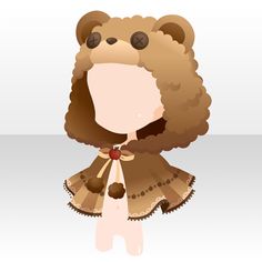 a brown teddy bear wearing a dress and hat